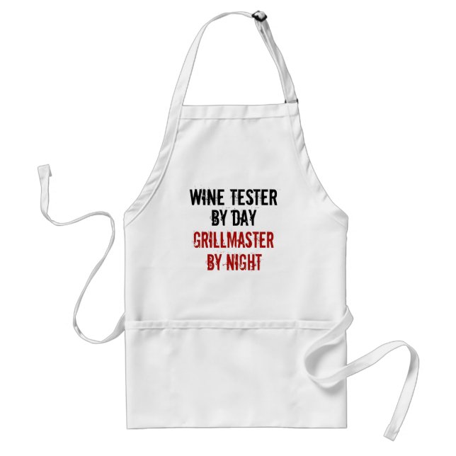 Grillmaster Wine Tester Standard Apron (Front)