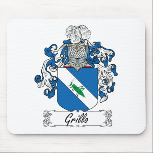 Grillo Family Crest Mouse Pad