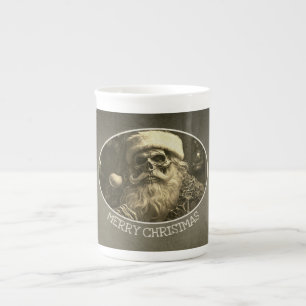 Grim Christmas - Skeleton Santa  65609 Bone China Mug