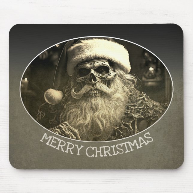 Grim Christmas - Skeleton Santa  65609 Mouse Pad (Front)