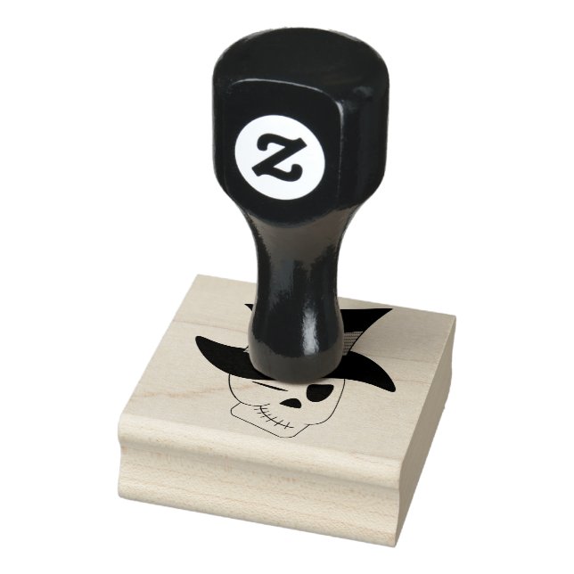 Grim Dandy Rubber Stamp (Stamp)