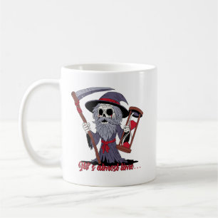 Grim Father Time Coffee Mug