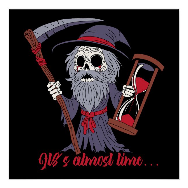 Grim Father Time Poster (Front)
