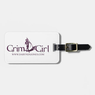Grim Girl Luggage Tag