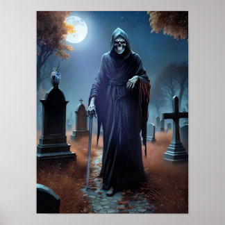 Grim Reaper - 12 x 16 Poster