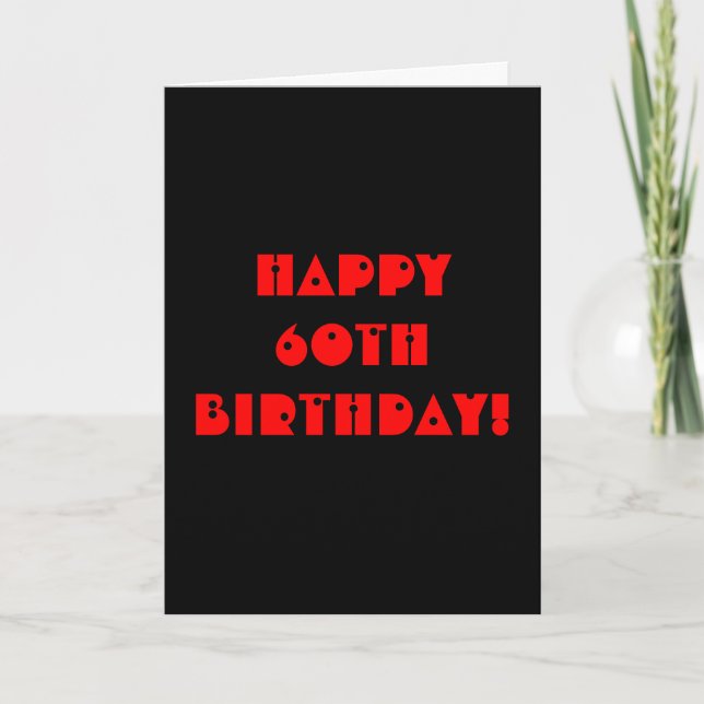 Grim Reaper 60th Birthday Card (Front)