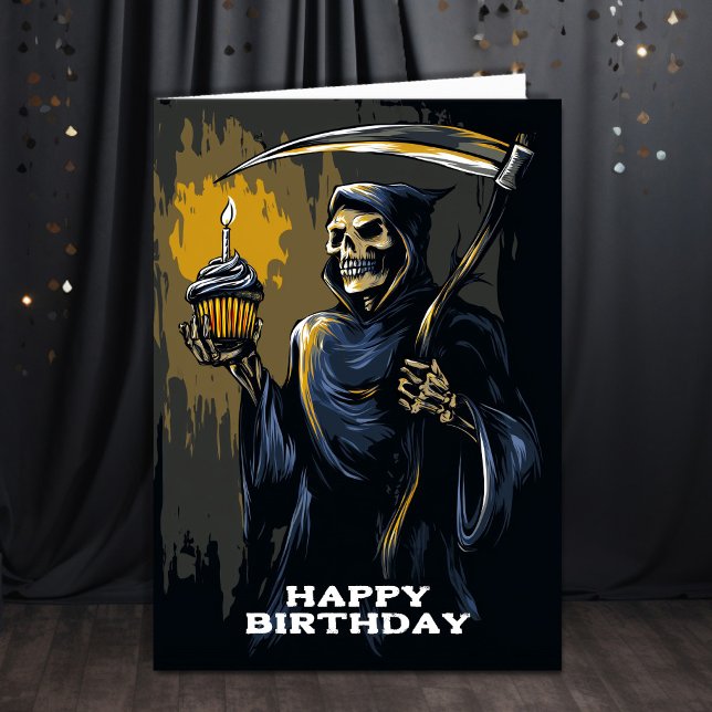 Grim Reaper Birthday Card (Creator Uploaded)