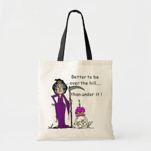 Grim Reaper Birthday Humour Tote Bag