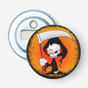 Grim Reaper Cartoon Water Bottle Opener