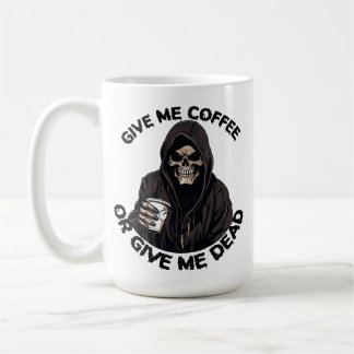 Grim reaper coffee mug,Horror Spooky gift  Mug
