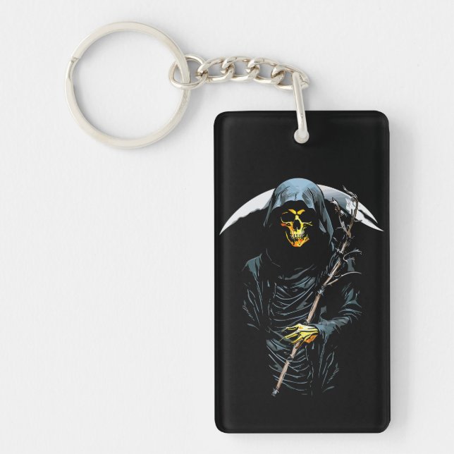 Grim Reaper: Dark Elegance Key Ring (Front)