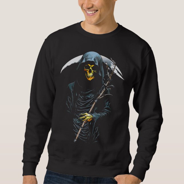 Grim Reaper: Dark Elegance Sweatshirt (Front)