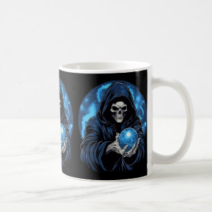 Grim Reaper Death Skeleton Halloween  Coffee Mug