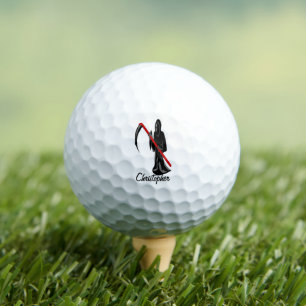 Grim Reaper Design Golf Balls