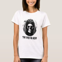Grim Reaper Fitted Ladies Spaghetti Top