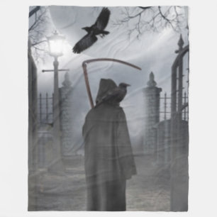 GRIM REAPER FLEECE BLANKET