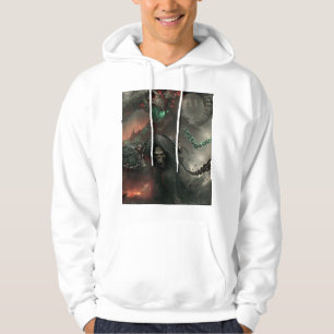Grim Reaper Gothic Dark Fantasy Hoodie