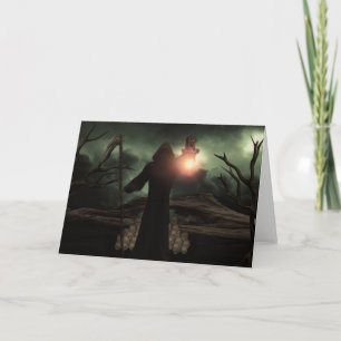 Grim Reaper Greeting Card