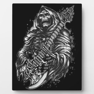 Grim  Reaper Guitar Plaque