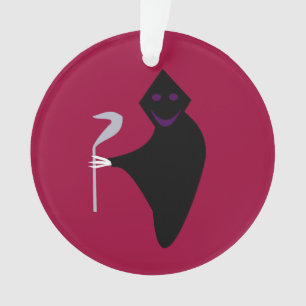 Grim Reaper Halloween Acrylic Ornament