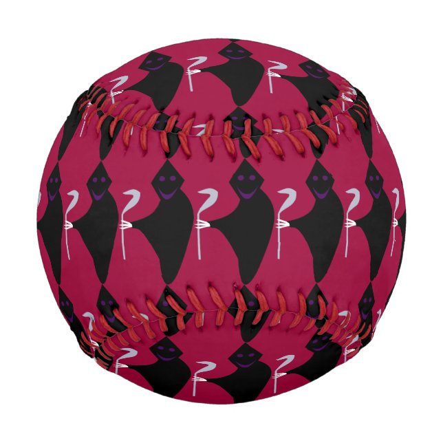 Grim Reaper Halloween Baseball (Front)