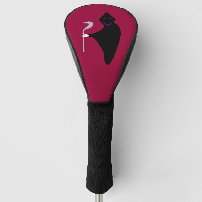 Grim Reaper Halloween Golf Driver Cover (Front)