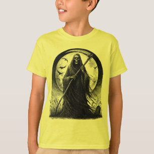 Grim Reaper Halloween Gothic Dark Arts T-Shirt