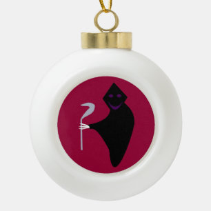 Grim Reaper Halloween Ornament