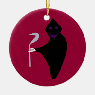 Grim Reaper Halloween Ornament