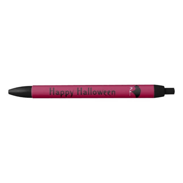 Grim Reaper Halloween Personalised Pen (Front)