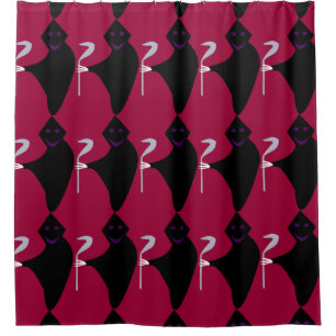 Grim Reaper Halloween Shower Curtain