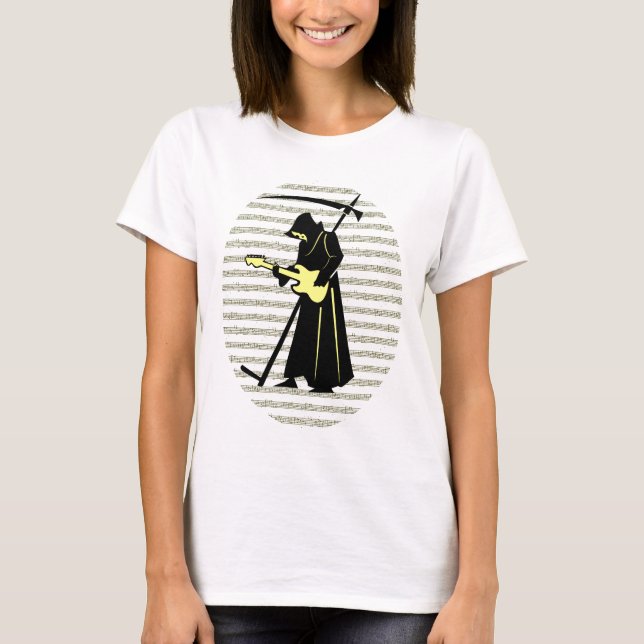 Grim Reaper Incredibly Awesome T-Shirt (Front)