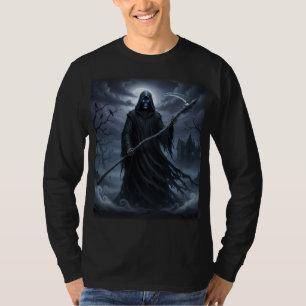 Grim Reaper long sleeve Halloween T-shirt Unisex