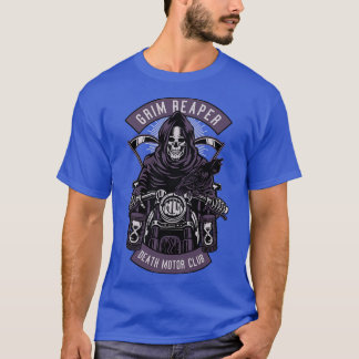 Grim Reaper Motorcycle  T-Shirt