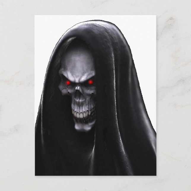 Grim Reaper Postcard (Front)
