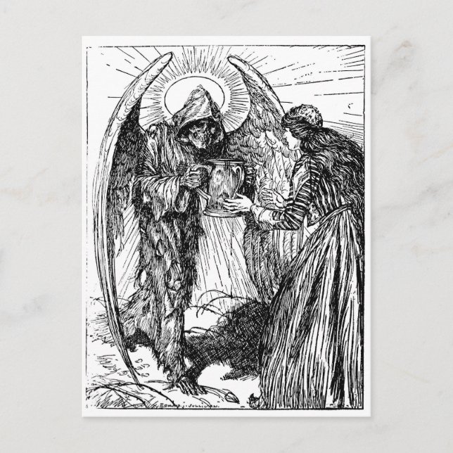 Grim Reaper postcard (Front)