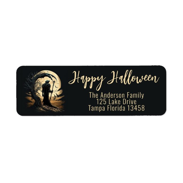 Grim Reaper  Return Address Label (Front)