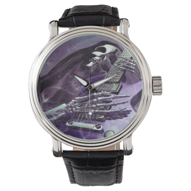Grim Reaper’s Guitar Wrist Watch (Front)