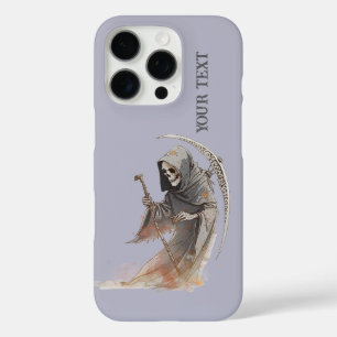 Grim Reaper Scythe iPhone 16 Pro Case. Case