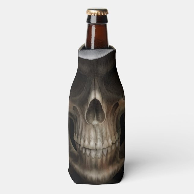 Grim Reaper Skull Bottle Cooler (Bottle Front)