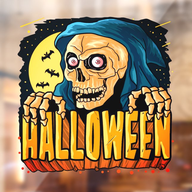 Grim Reaper Skull Horror Halloween (Sheet 2)