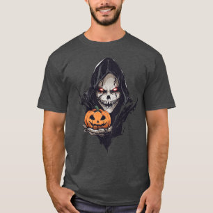 Grim Reaper Skull T-Shirt