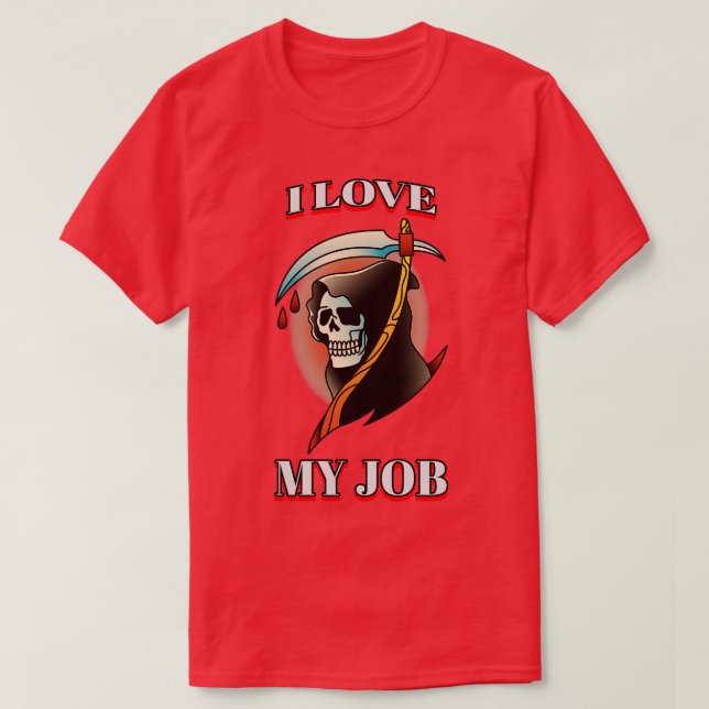 Grim Reaper T-Shirt (Design Front)