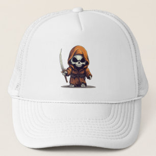 Grim Reaper Trucker Hat