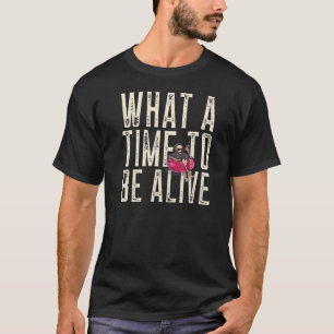 Grim Reaper What a time to be alive Tattoo Pool T-Shirt