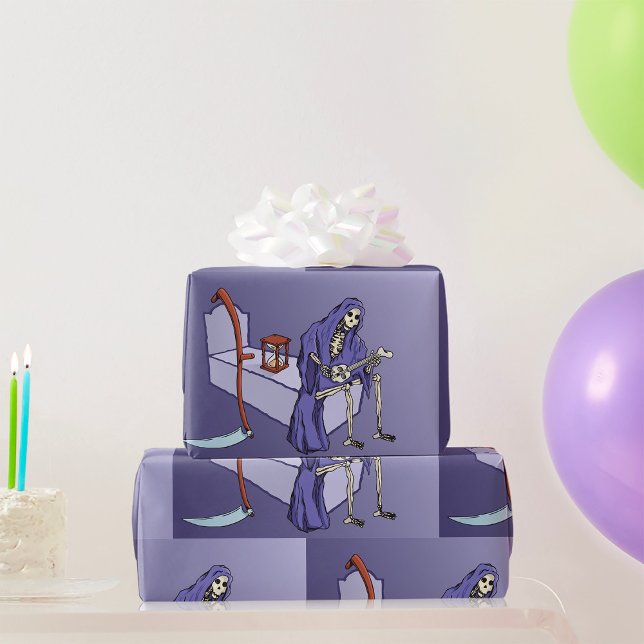 Grim Reaper Wrapping Paper (Creator Uploaded)