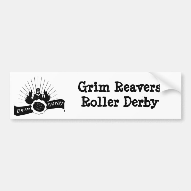 Grim Reavers Bumper Sticker (Front)