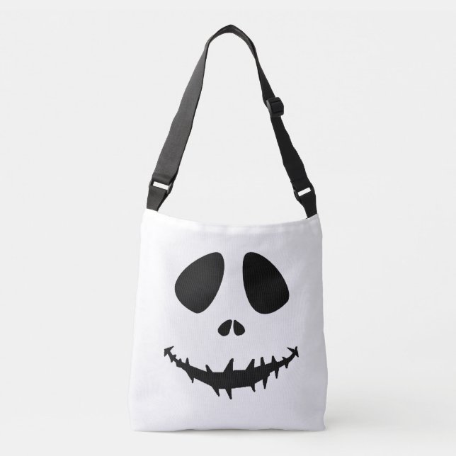Grimace Face Trick Or Treat Bag - Gothic Halloween (Front)