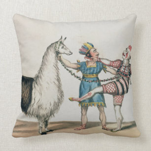 Grimaldi and the Alpaca, in the Popular Pantomime Cushion