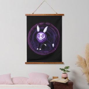 Grimbun Wood Topped Wall Tapestry